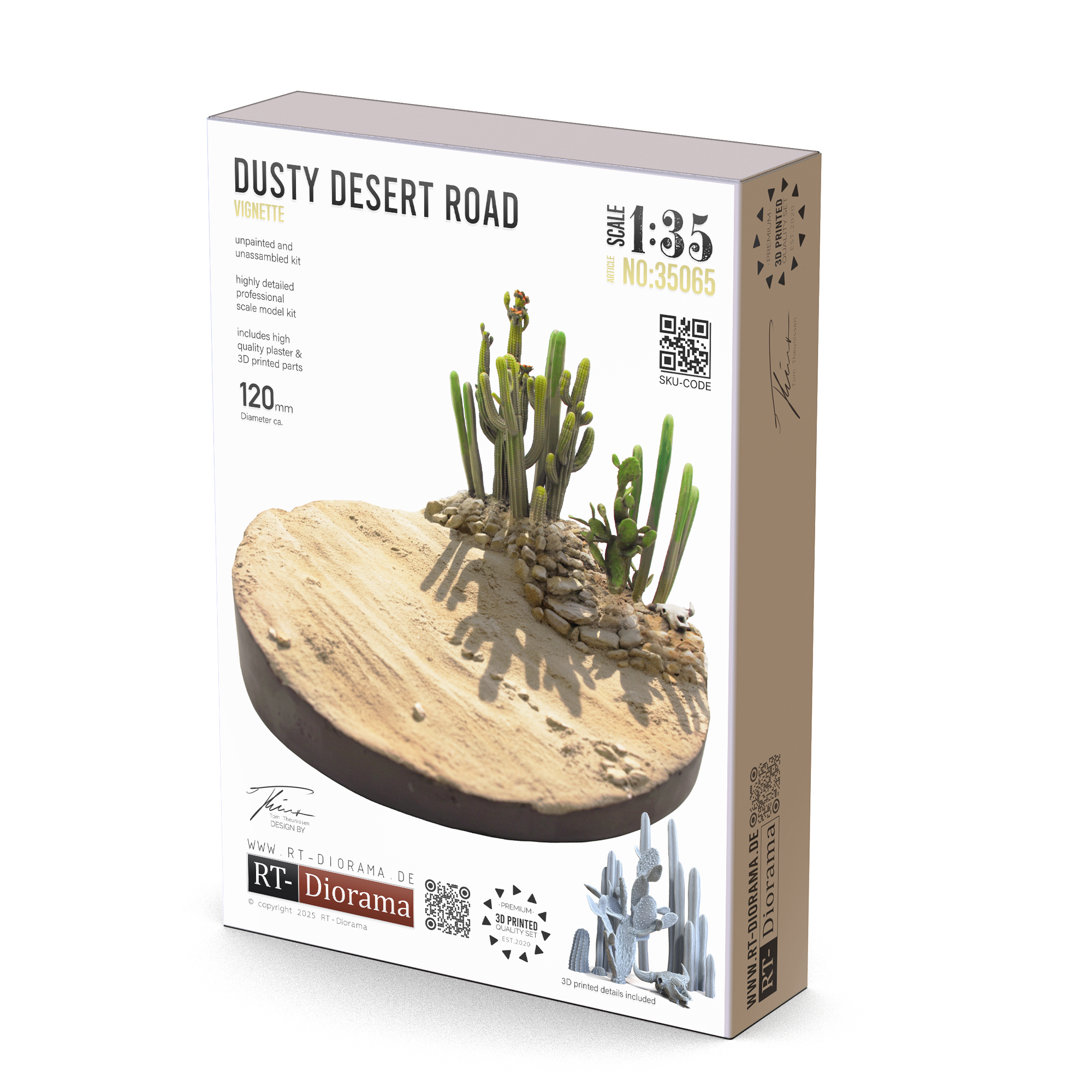 rt-diorama-35065-dusty-desert-road-vignette-1-35 image 1
