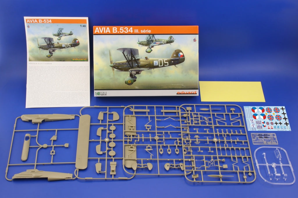 eduard-8191-avia-b-534-iii-serie-flugzeug-1-48 image 2