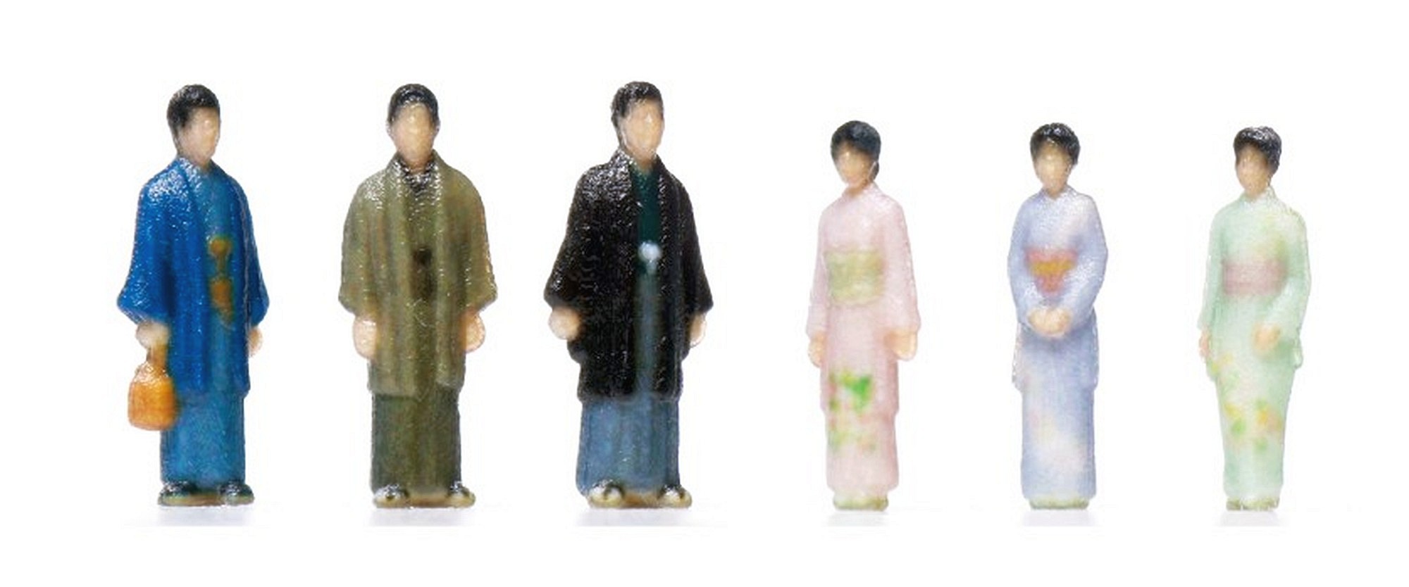 hobbytrain-figuren-set-japanische-kleidung-modellfiguren-6er image 1