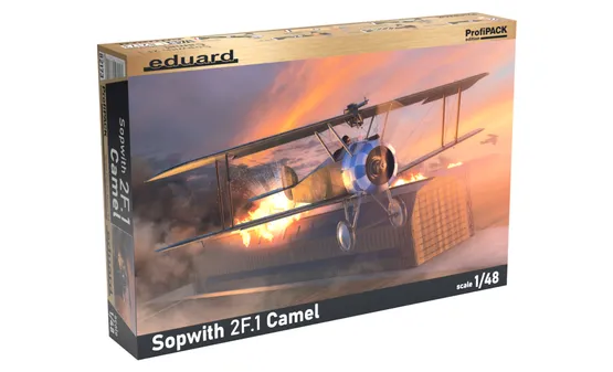 eduard-82173-sopwith-2f-1-camel-flugzeugbausatz-1-48 image 1