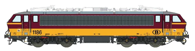hobbytrain-elektrolok-hle-11-sncb-benelux-e-lok-ac-ep-vi image 1