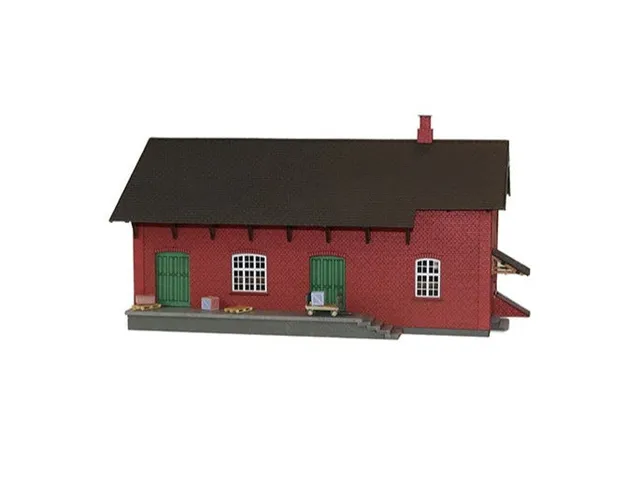 hobbytrade-ved-banen-ht-87245-modellhaus-dsb-packhaus-rote-steine image 1