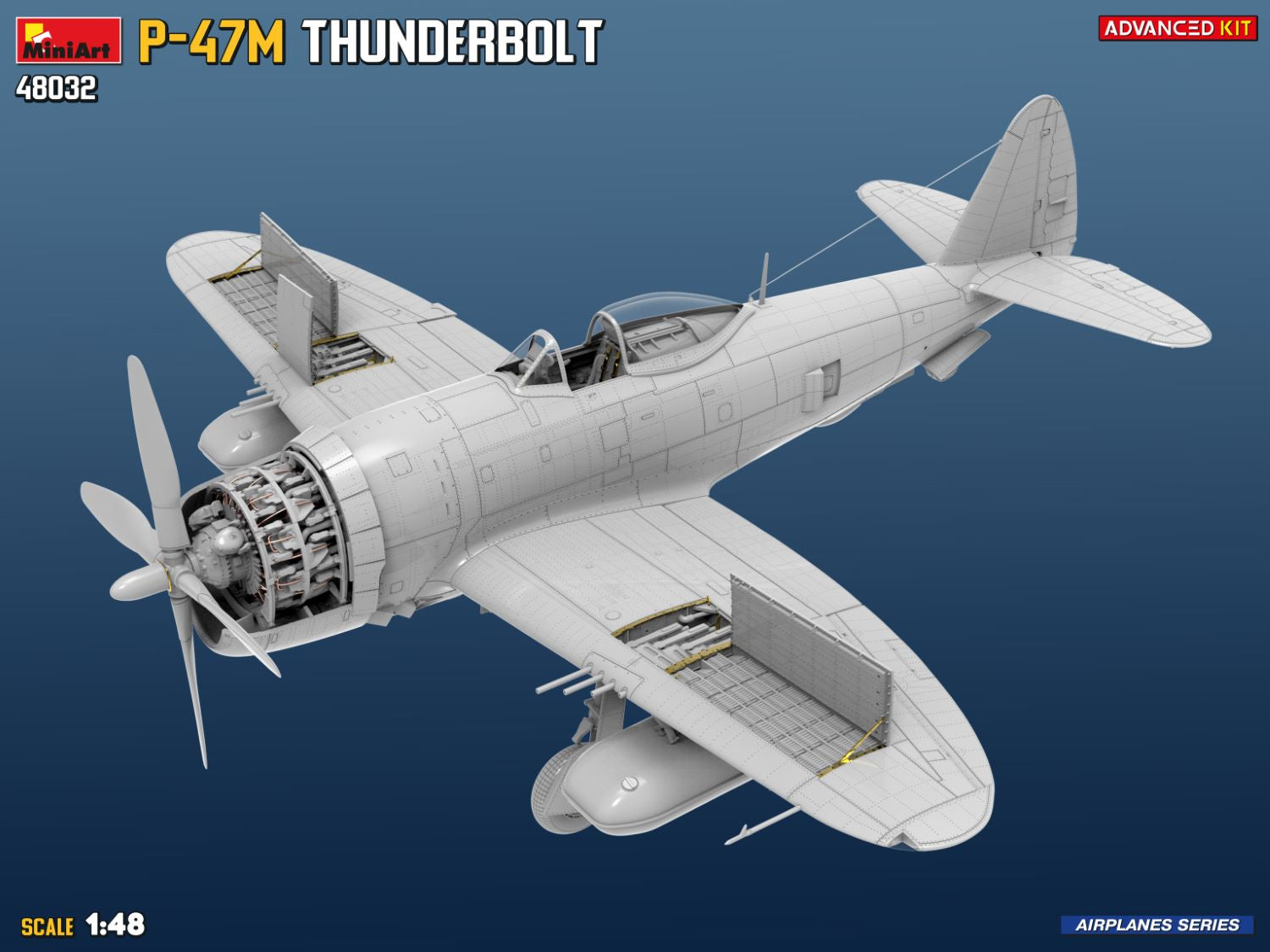 miniart-48032-p-47m-thunderbolt-flugzeug-bausatz-1-48 image 2