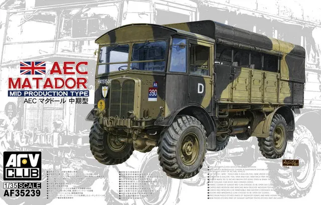 afv-club-35239-aec-matador-lkw-bausatz-1-35-ww2 image 1