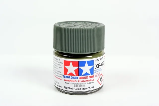 tamiya-xf65-field-grey-matte-acrylfarbe-10-ml image 1
