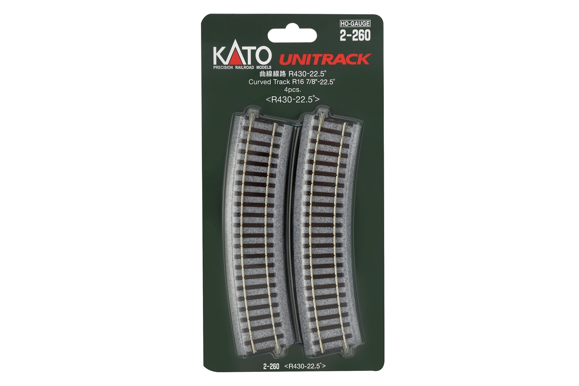 hobbytrain-gleise-gleis-gebogen-r430mm-22-5-4-stk-spur-n image 1