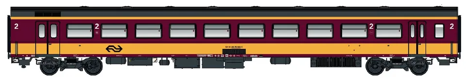 hobbytrain-icr-personenwagen-ns-benelux-2-kl-ep-vi image 1