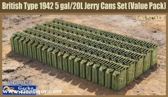 gecko-models-british-jerry-cans-35gm0158-kanister-set-1-35 image 1
