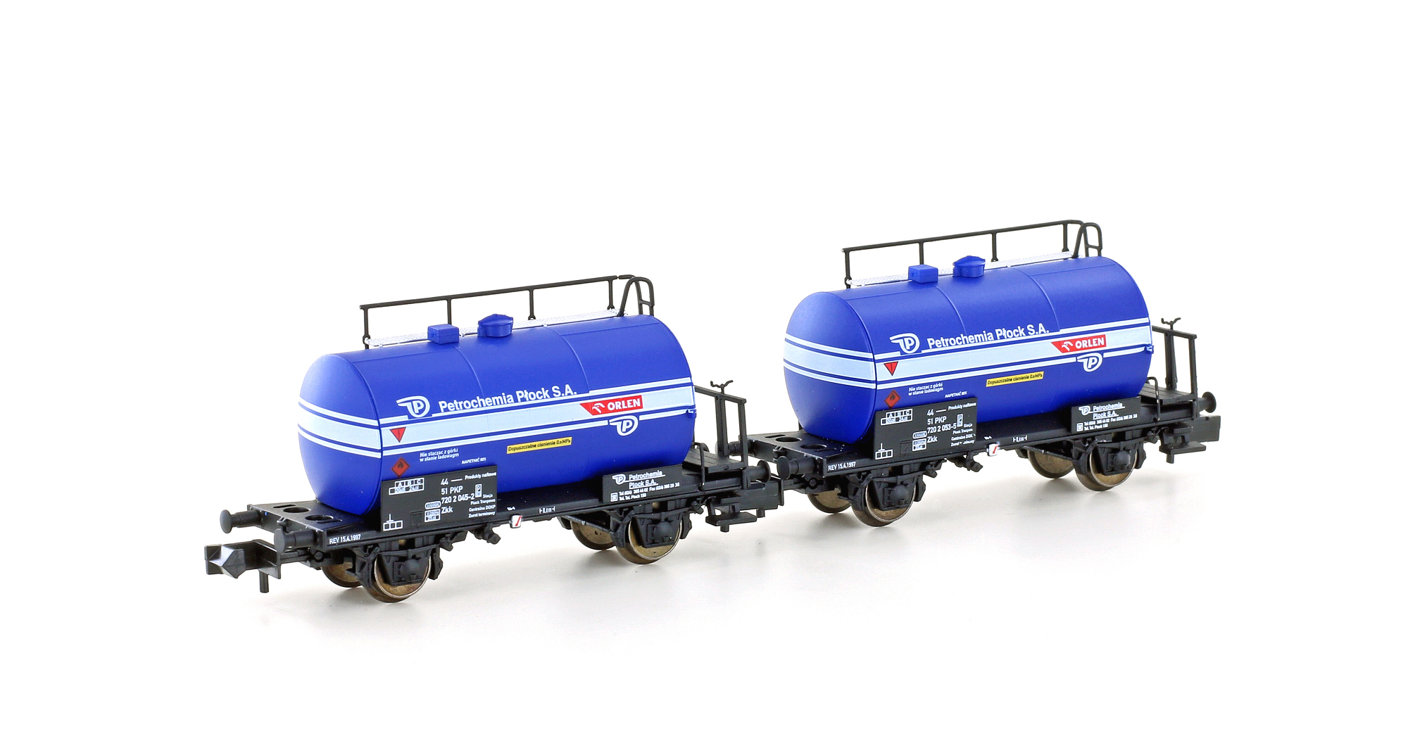 hobbytrain-g-terwagen-leichtbau-kesselwagen-pkp-2er-set image 1