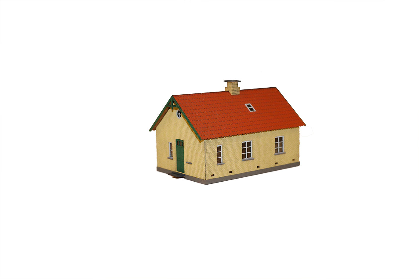 hobbytrade-ved-banen-ht-87251-w-rterhaus-bausatz-gelb-modell-1891-h0 image 2
