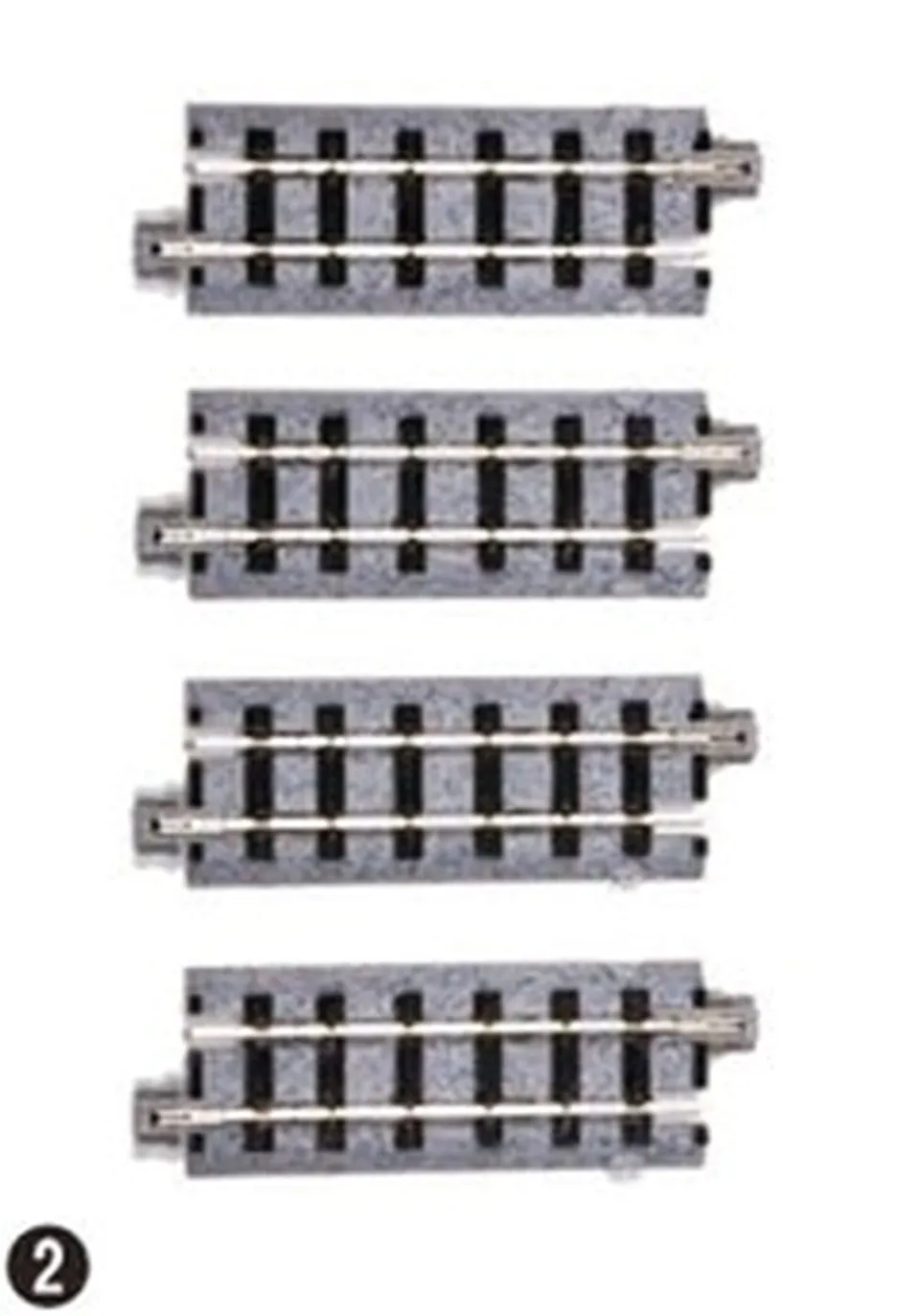 hobbytrain-schmalspurgleis-gleis-gerade-62mm-h0e-4stk image 1