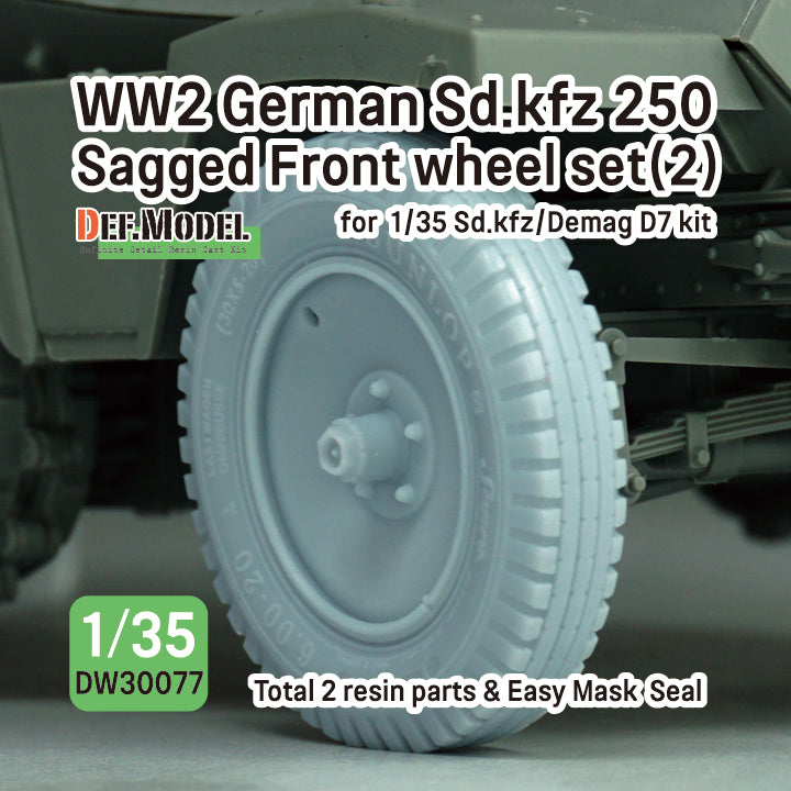 def-model-dw30077-sd-kfz-250-vorderr-der-set-1-35-resin-2-stk image 1