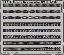 eduard-17517-kriegsmarine-wwii-figuren-1-700-bemalt-schiff image 1