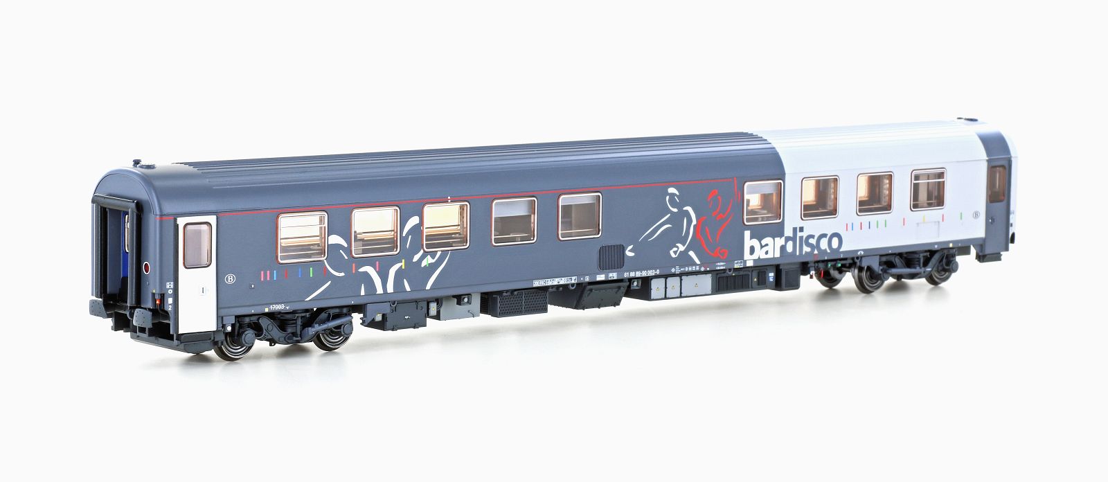hobbytrain-i10-bardisco-sr3-personenwagen-sncb-ep-v image 1