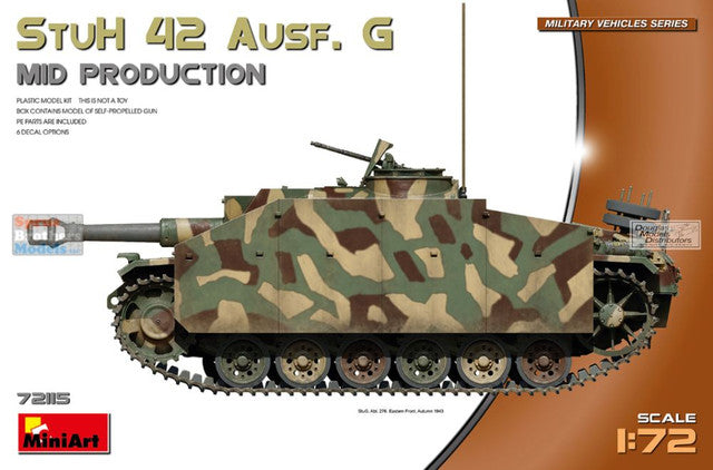 miniart-72115-stuh-42-ausf-g-bausatz-1-72-ww2 image 1