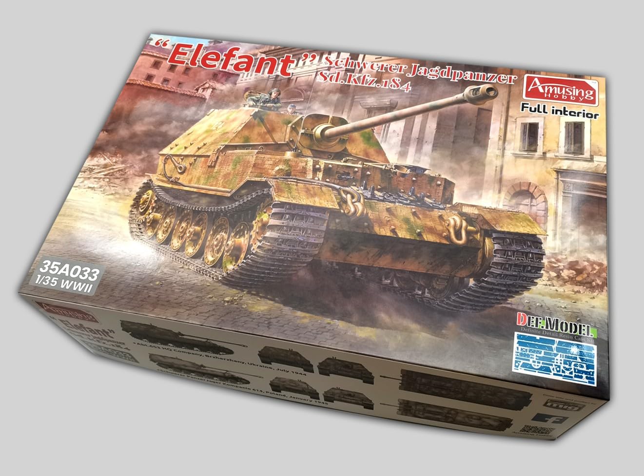 amusing-hobby-elefant-sd-kfz-184-35a033-modellbausatz-1-35 image 2