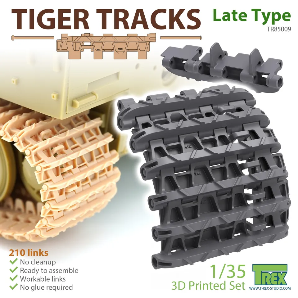 t-rex-add-on-parts-85009-tiger-gleisketten-1-35-sp-te-ausf-hrung image 1