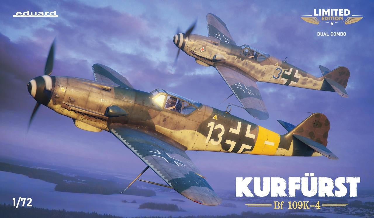 eduard-2155-bf-109-k-4-kurf-rst-flugzeugmodell-1-72-dual-combo image 2