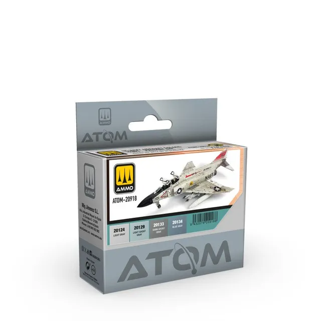 ammo-atom-20918-us-navy-farben-set-acryl-4x20ml image 1