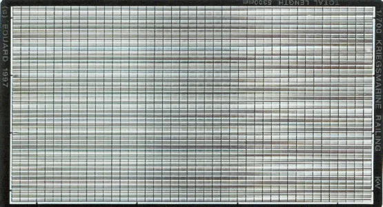 eduard-99010-kriegsmarine-reling-1-700-tzteile image 1
