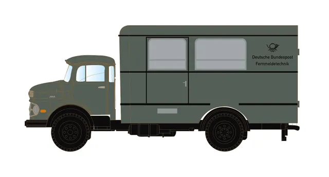 hobbytrain-mb-l322-dbp-werkstatt-koffer-lkw-spur-n image 1