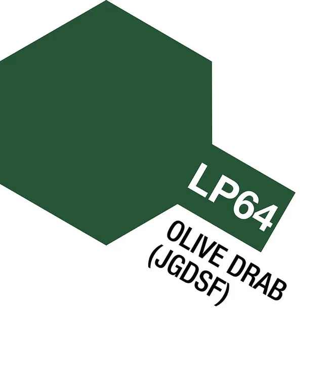 tamiya-lp64-olive-drab-jgsdf-lackfarbe-10ml image 1