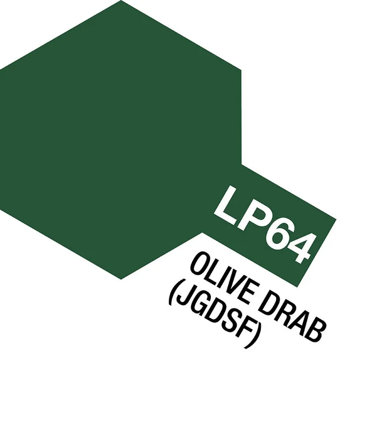 tamiya-lp64-olive-drab-jgsdf-lackfarbe-10ml image 1