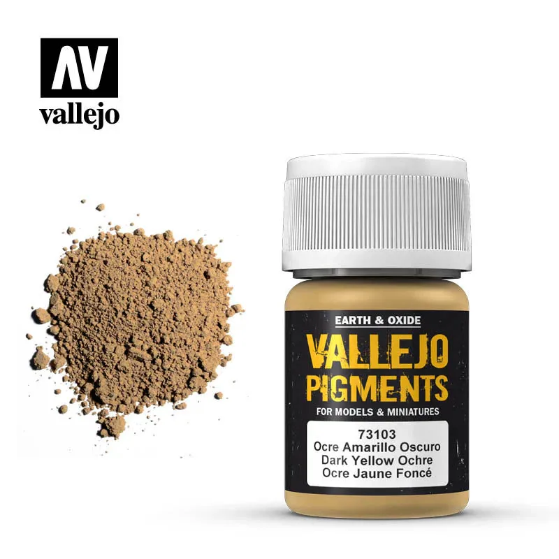 vallejo-73-103-dark-yellow-ochre-pigment-pulver image 1