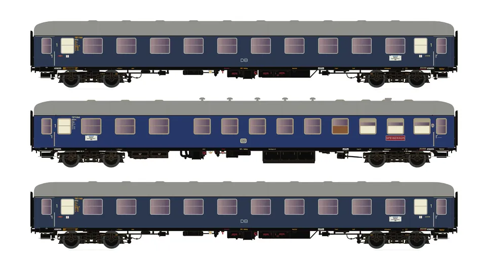 hobbytrain-f15-16-sachsenross-personenwagen-3er-set-db-dc image 1