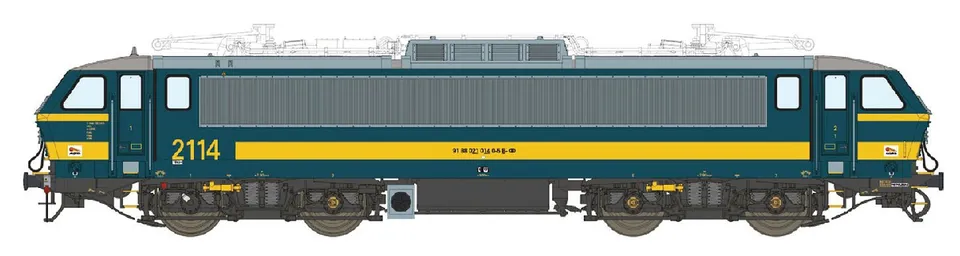 hobbytrain-hle-21-e-lok-sncb-ep-vi-mit-sound image 1