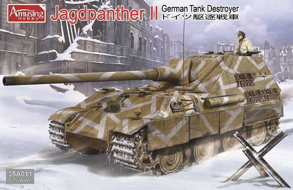 amusing-hobby-35a011-jagdpanther-ii-panzermodell-1-35 image 1