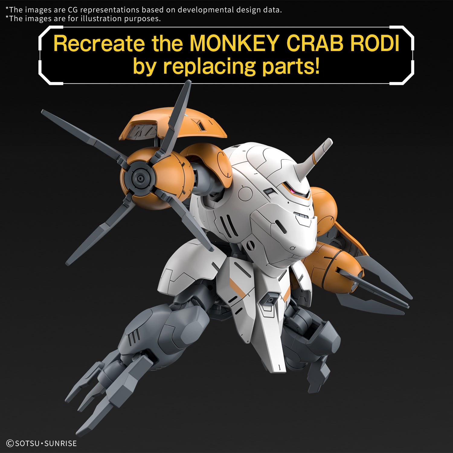 bandai-hg-ibo-monkey-rodi-modellbausatz-1-144-urdr-hunt image 4