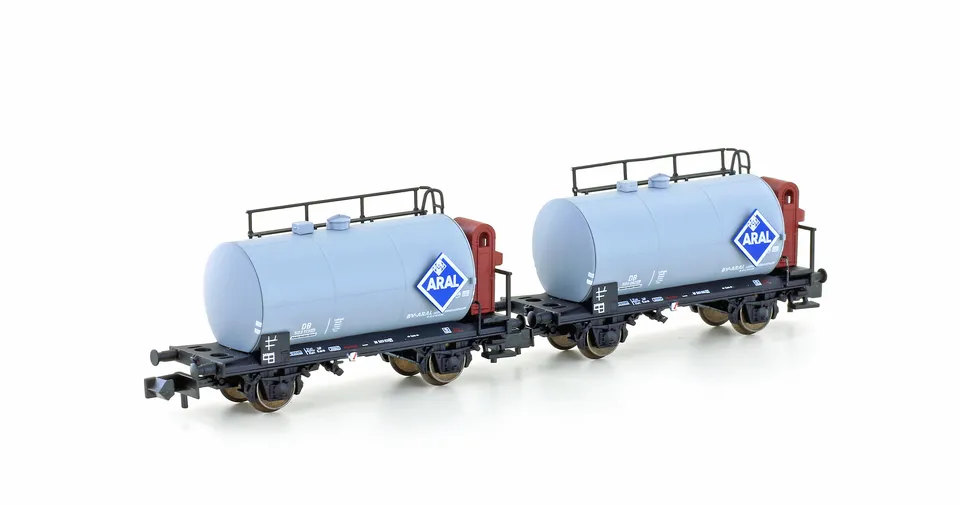 hobbytrain-leichtbau-kesselwagen-db-aral-ep-iii-2er-set image 1