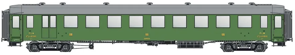 hobbytrain-personenwagen-ocem-c10yfi-3-kl-plm-ep-iib image 1
