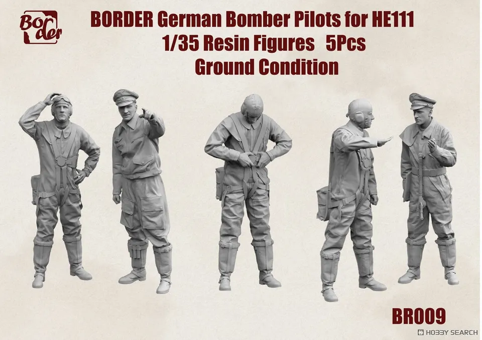 border-br009-deutsche-bomber-piloten-1-35-he111-5-figuren image 1