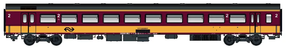 hobbytrain-personenwagen-icr-2-kl-b10-ns-benelux image 1