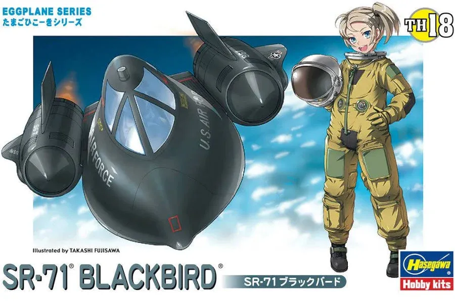 hasegawa-60128-egg-plane-sr-71-blackbird-flugzeug-bausatz image 1