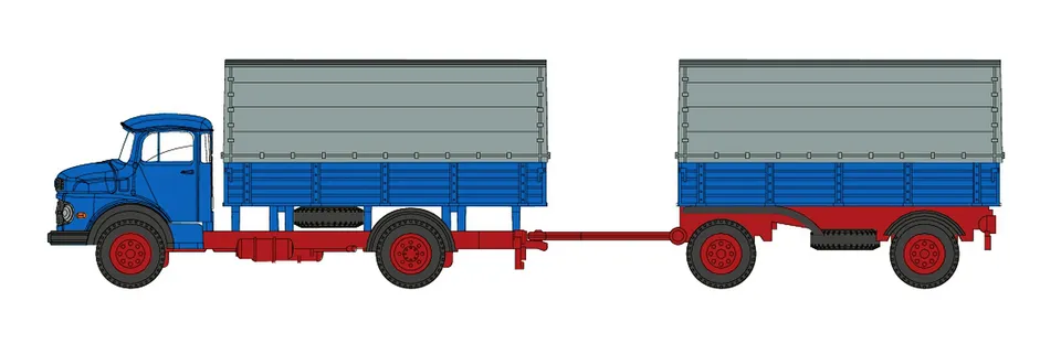 hobbytrain-l322-pritsche-plane-modellauto-blau-rot image 1