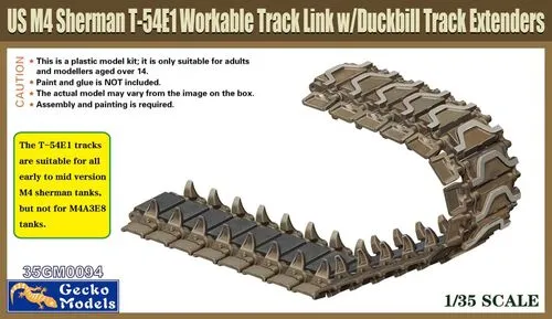 andy-s-hobby-35gm0094-m4-sherman-kette-1-35-duckbill image 1