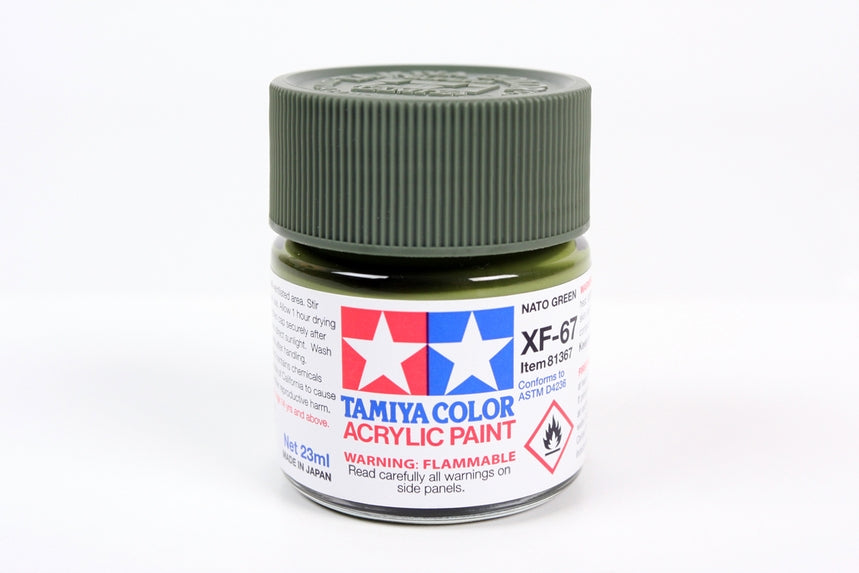 tamiya-81367-xf67-nato-green-acrylfarbe-23ml-matt image 1