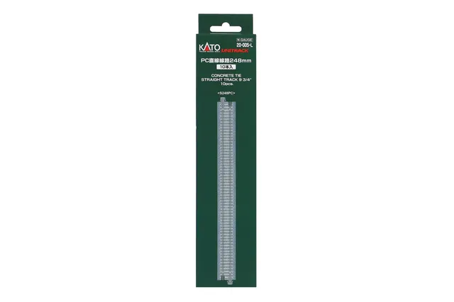 hobbytrain-gleise-gerade-248mm-betonschwellen-gleis-10-st-spur-n image 1