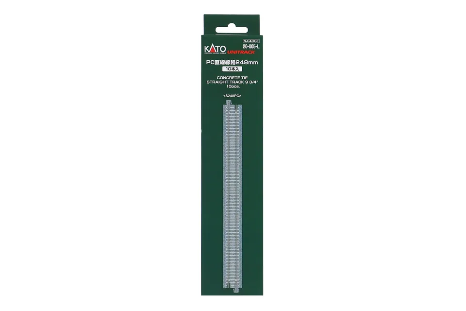 hobbytrain-gleise-gerade-248mm-betonschwellen-gleis-10-st-spur-n image 1