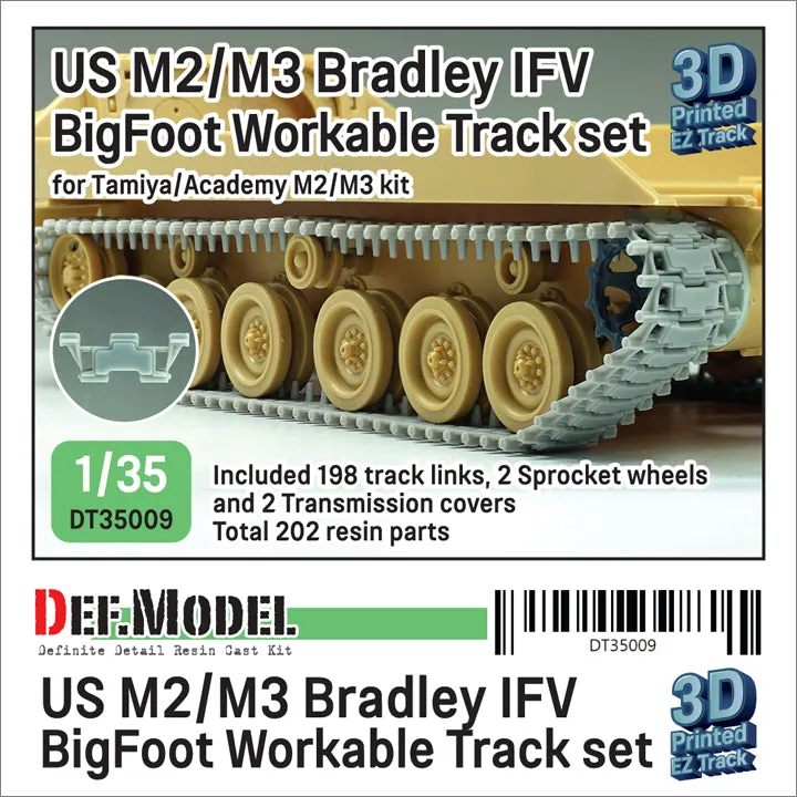 def-model-dt35009-bradley-bigfoot-gleiskette-1-35-resin image 1