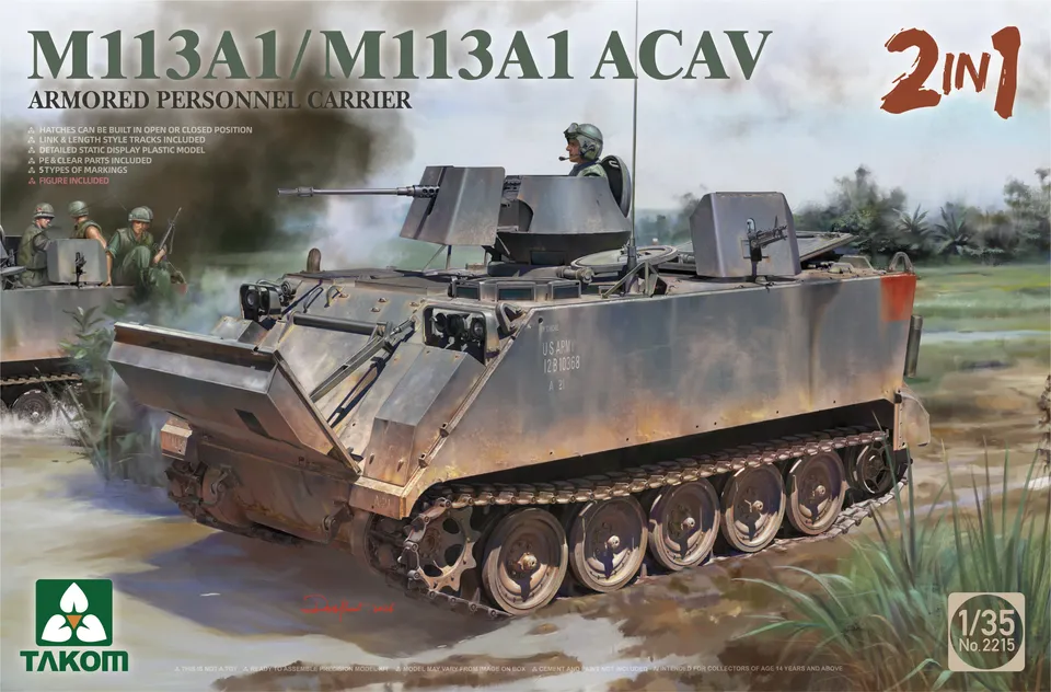 takom-2215-m113a1-acav-sch-tzenpanzer-bausatz-1-35-2in1 image 1