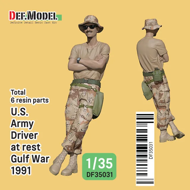 def-model-df35031-us-army-driver-1-35-resin-figur-gulf-war image 1