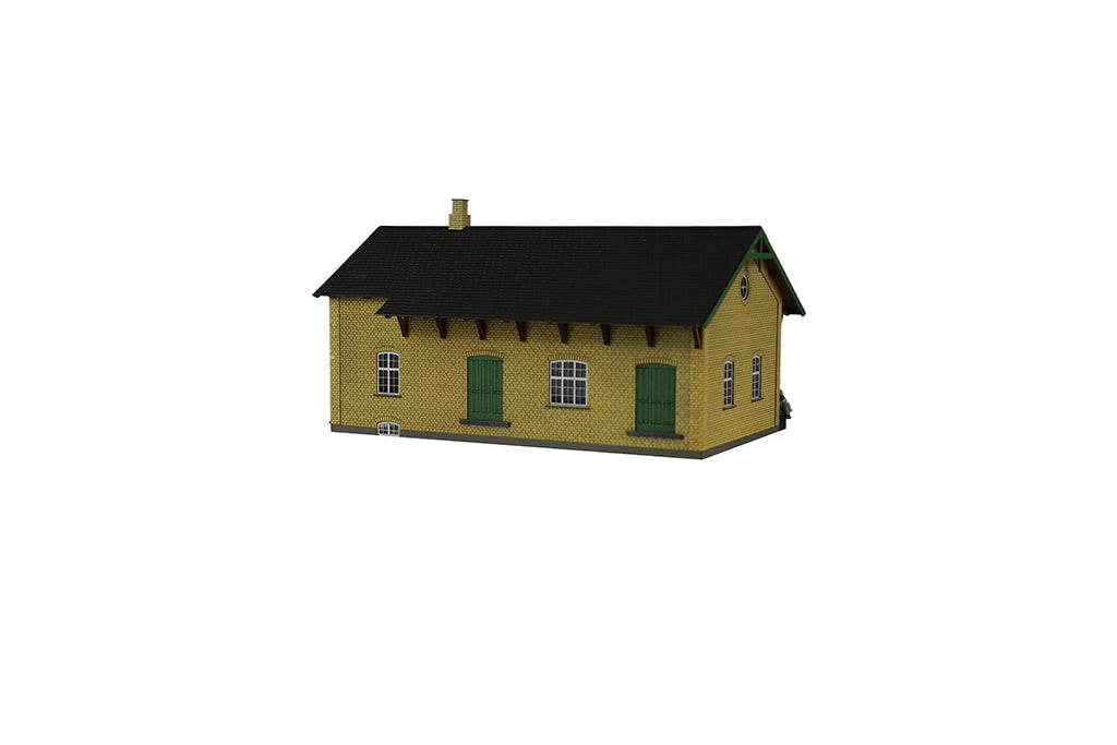 hobbytrade-ved-banen-ht-87246-g-terschuppen-bausatz-gelbe-steine image 2