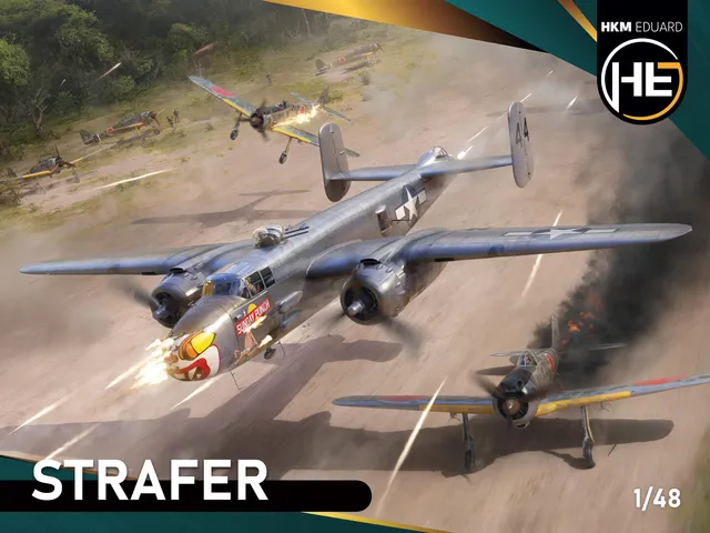 eduard-548001-b-25j-mitchell-1-48-flugzeug-limited image 1