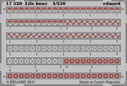 eduard-17520-1-350-life-buoy-bemalt-schiff-zubeh-r image 1