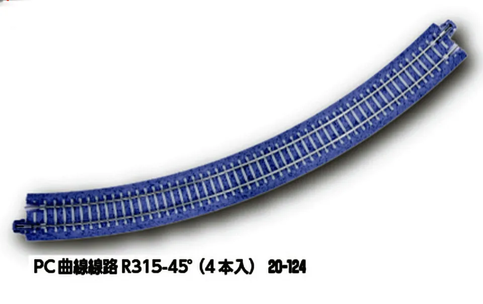 hobbytrain-r315-45-gleis-gebogen-betonschwelle-4-st-ck image 1