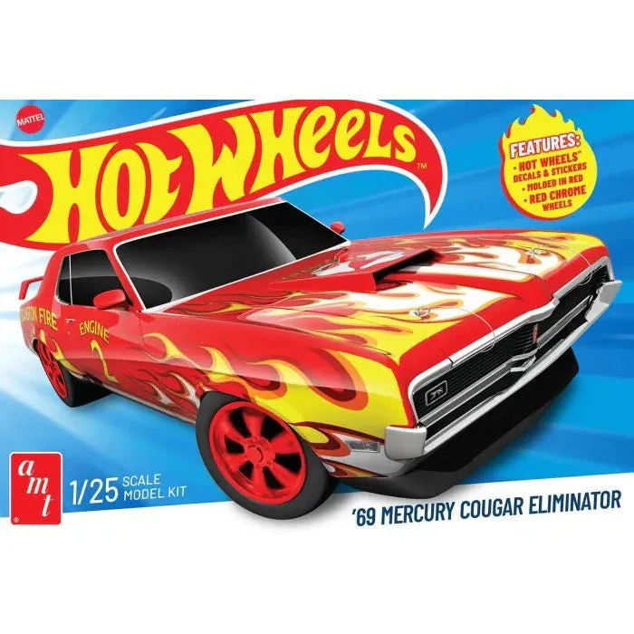 amt-1527-hot-wheels-1969-mercury-cougar-automodell-1-25 image 1